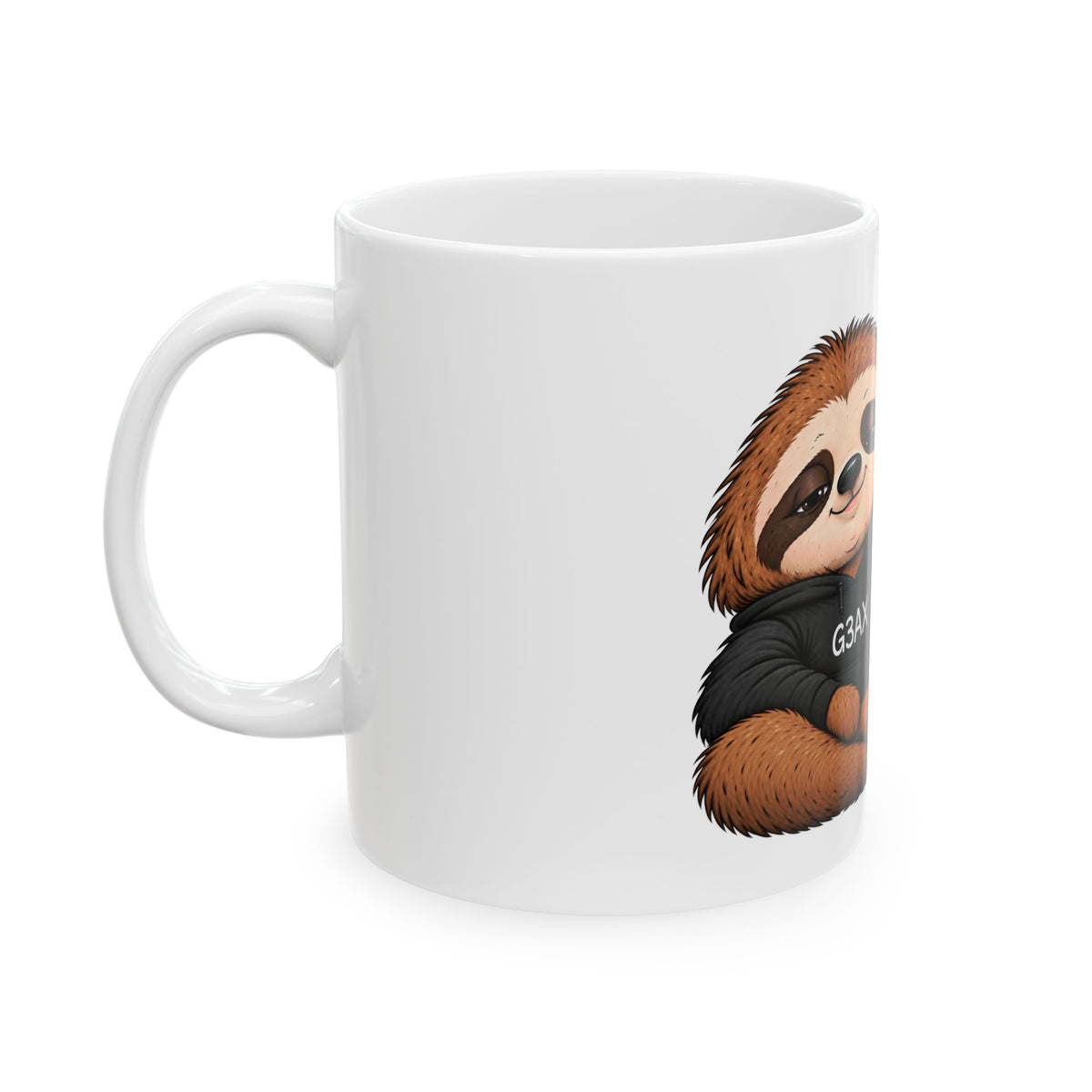"I’ll Get to It Eventually" - Minimal Sloth Mug