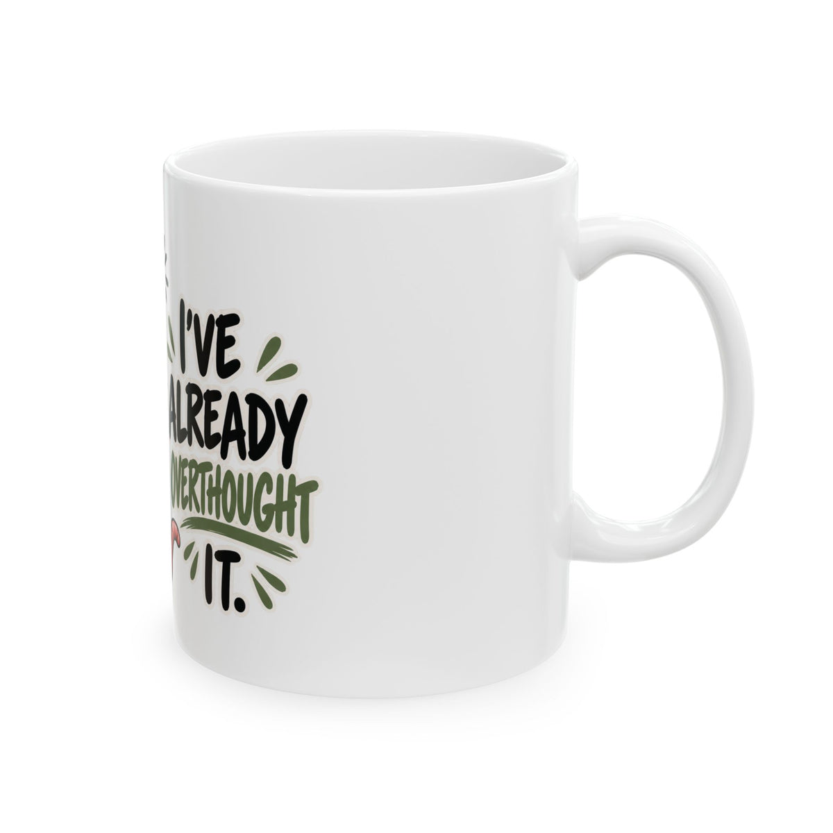 "I’ve Already Overthought It" - Anxious Possum Mug